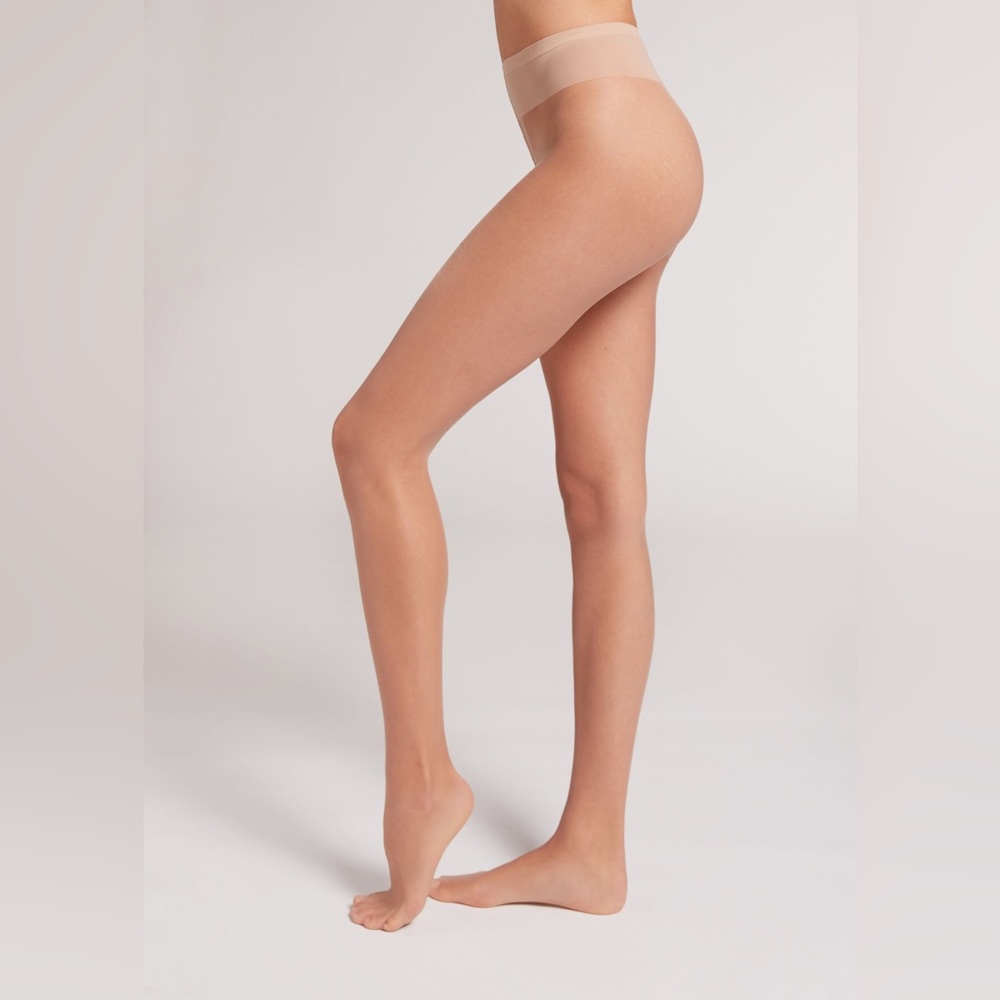 NWT Galzedonia tights sheer 8, nude 1, SIZE S